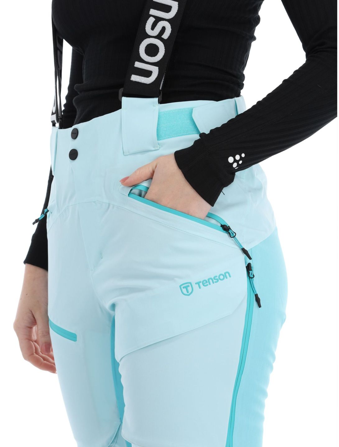 Tenson, Aerismo ski pants women Light Turqoise Turquoise 