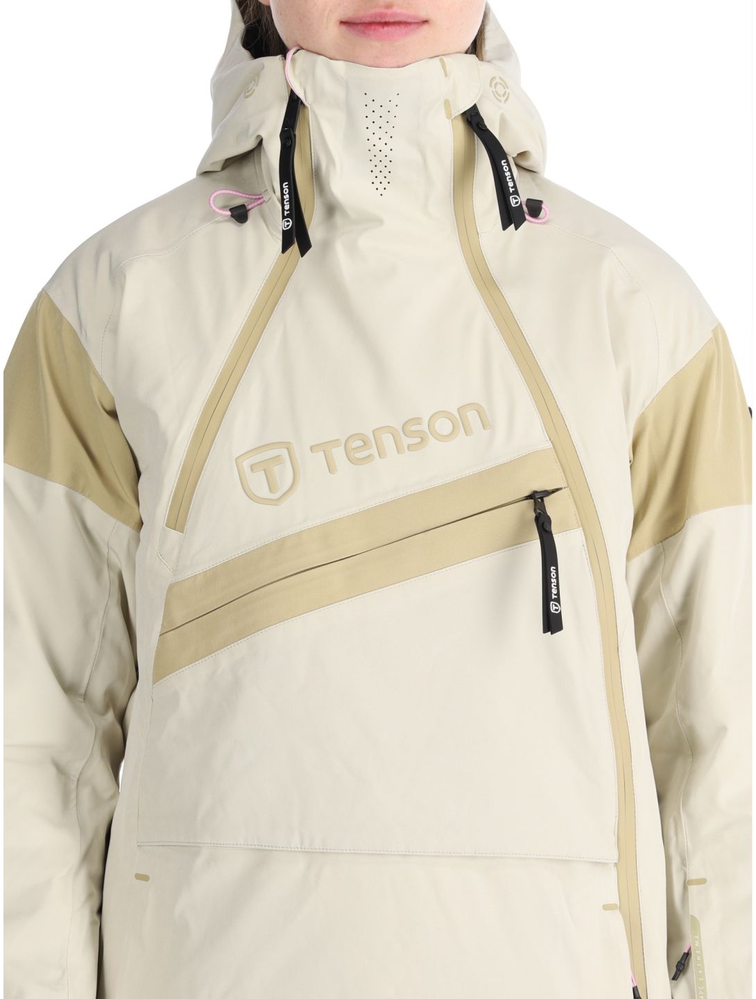 Tenson, Aerismo JackoRak ski jacket women Light Beige beige 