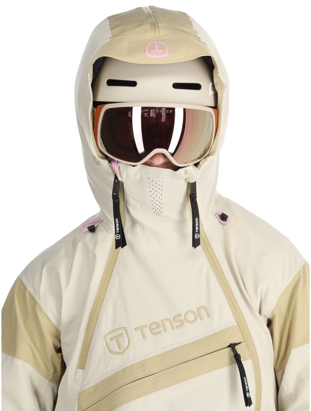 Tenson, Aerismo JackoRak ski jacket women Light Beige beige 