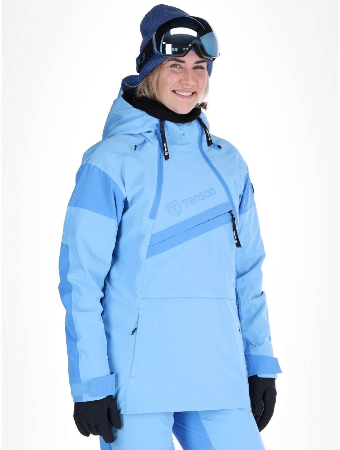 Tenson, Aerismo JackoRak ski jacket women Light Blue blue 