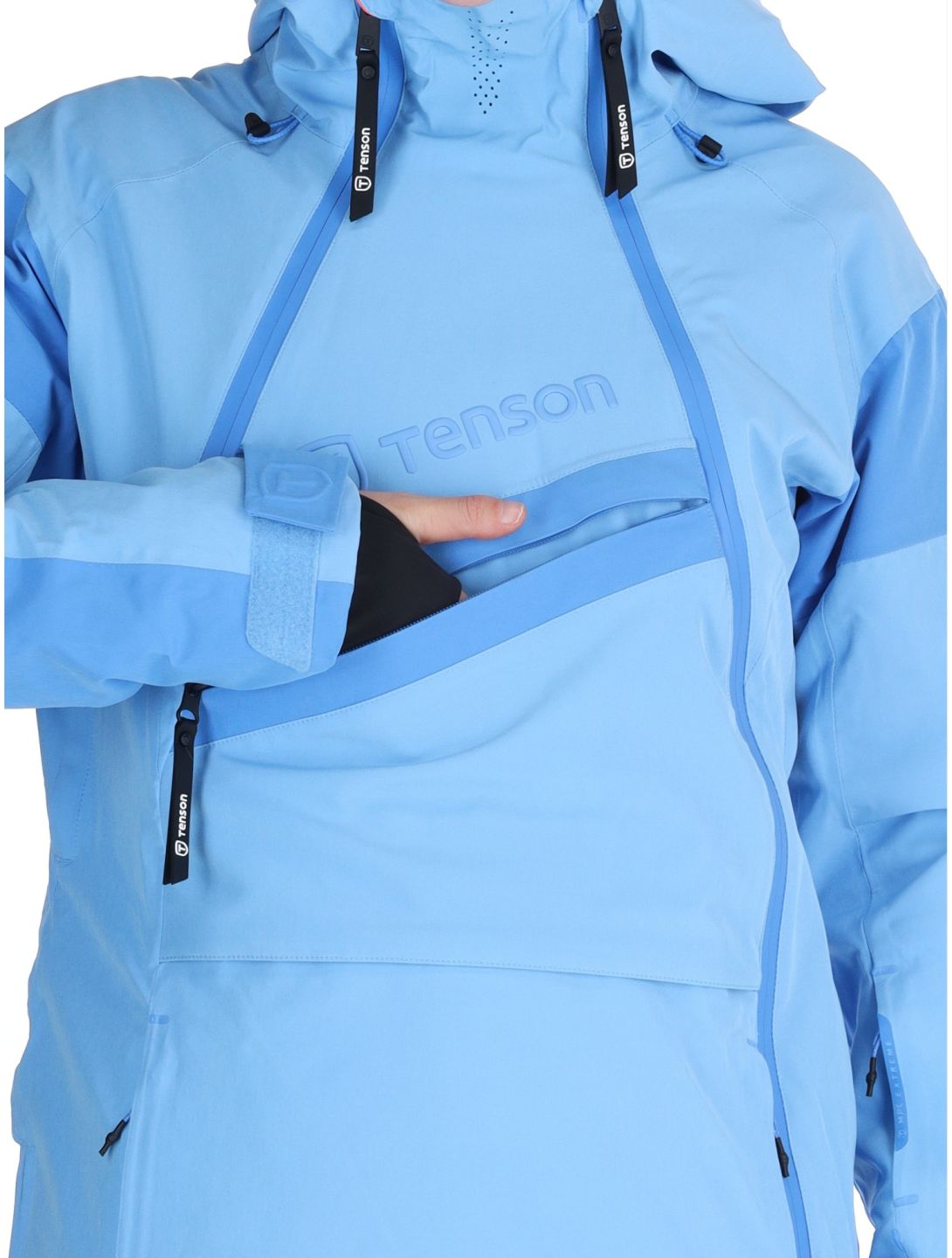 Tenson, Aerismo JackoRak ski jacket women Light Blue blue 