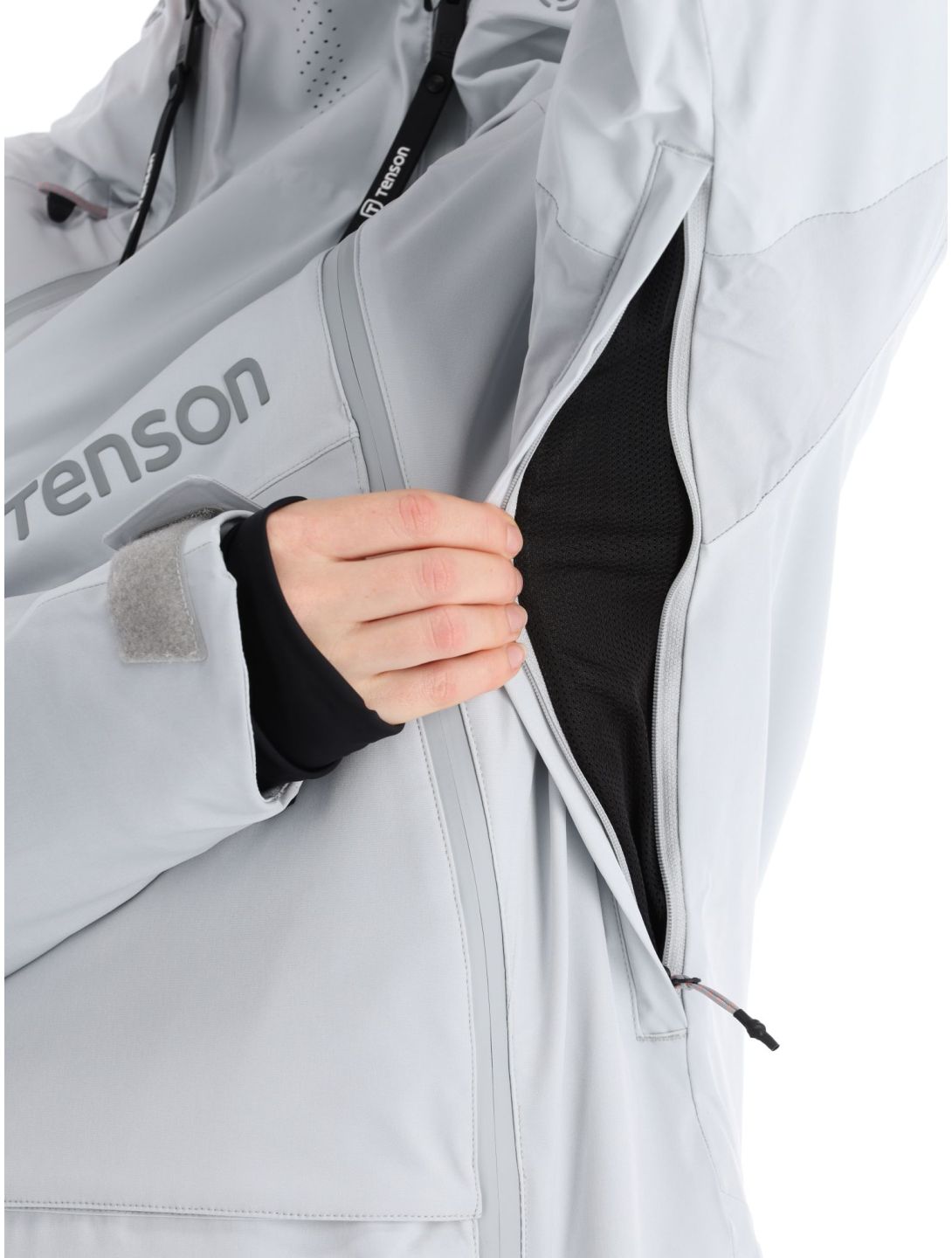 Tenson, Aerismo JackoRak ski jacket women Light Grey grey 