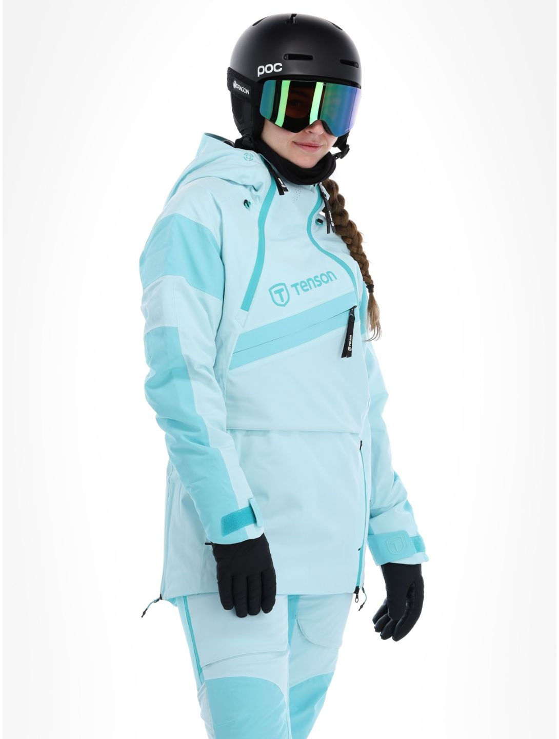 Tenson, Aerismo JackoRak ski jacket women Light Turqoise Turquoise 