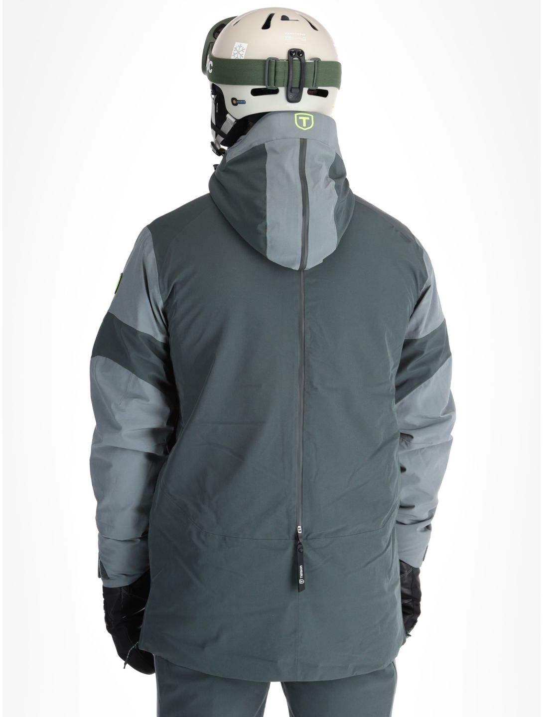 Tenson, Aerismo JackoRak ski jacket men Grey Green grey 