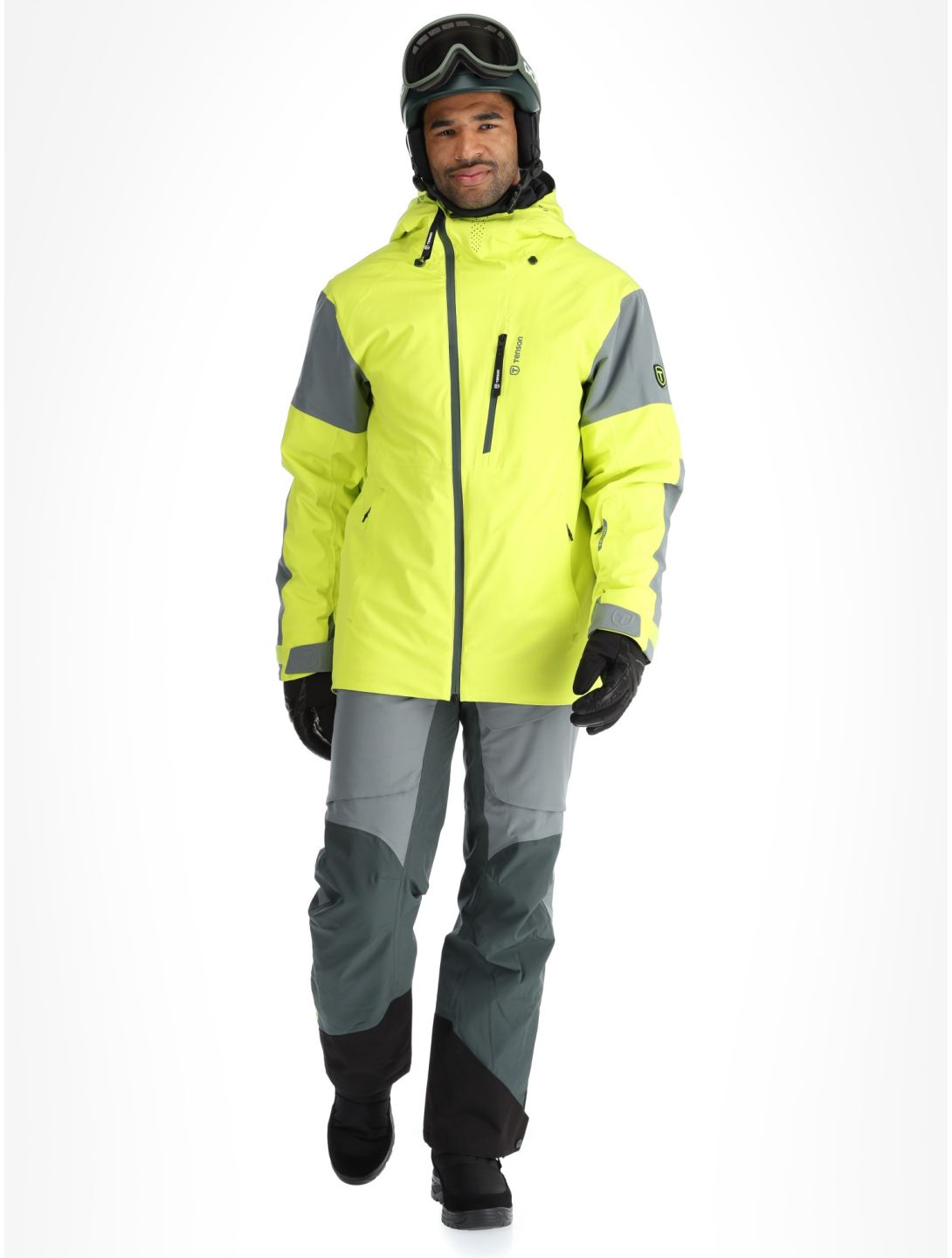 Tenson, Aerismo Ski ski jacket men Acid Lemon yellow 