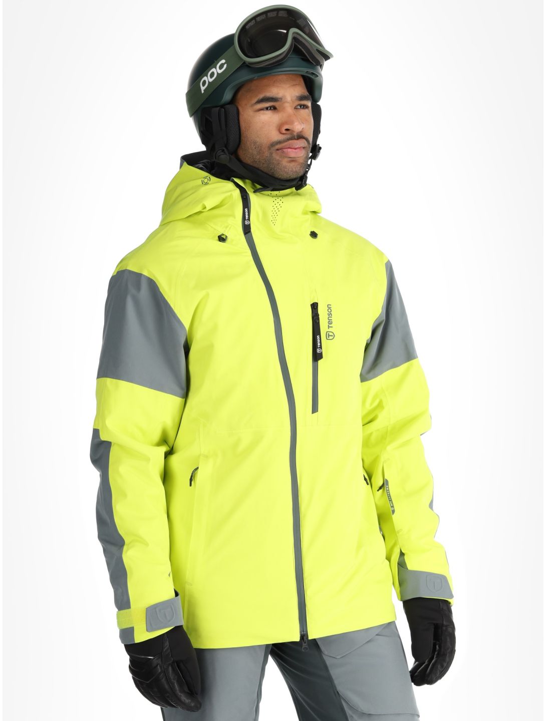 Tenson, Aerismo Ski ski jacket men Acid Lemon yellow 