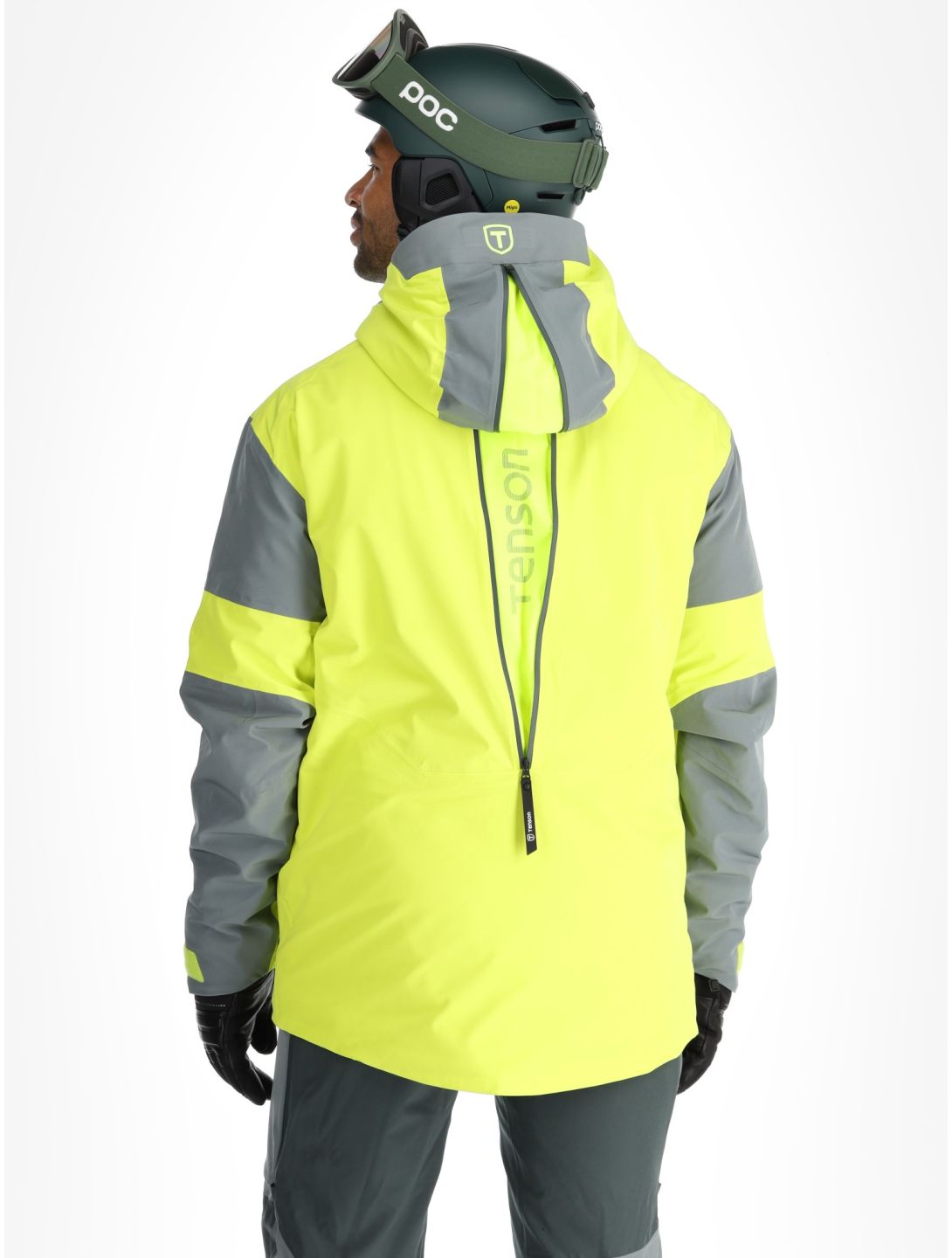 Tenson, Aerismo Ski ski jacket men Acid Lemon yellow 