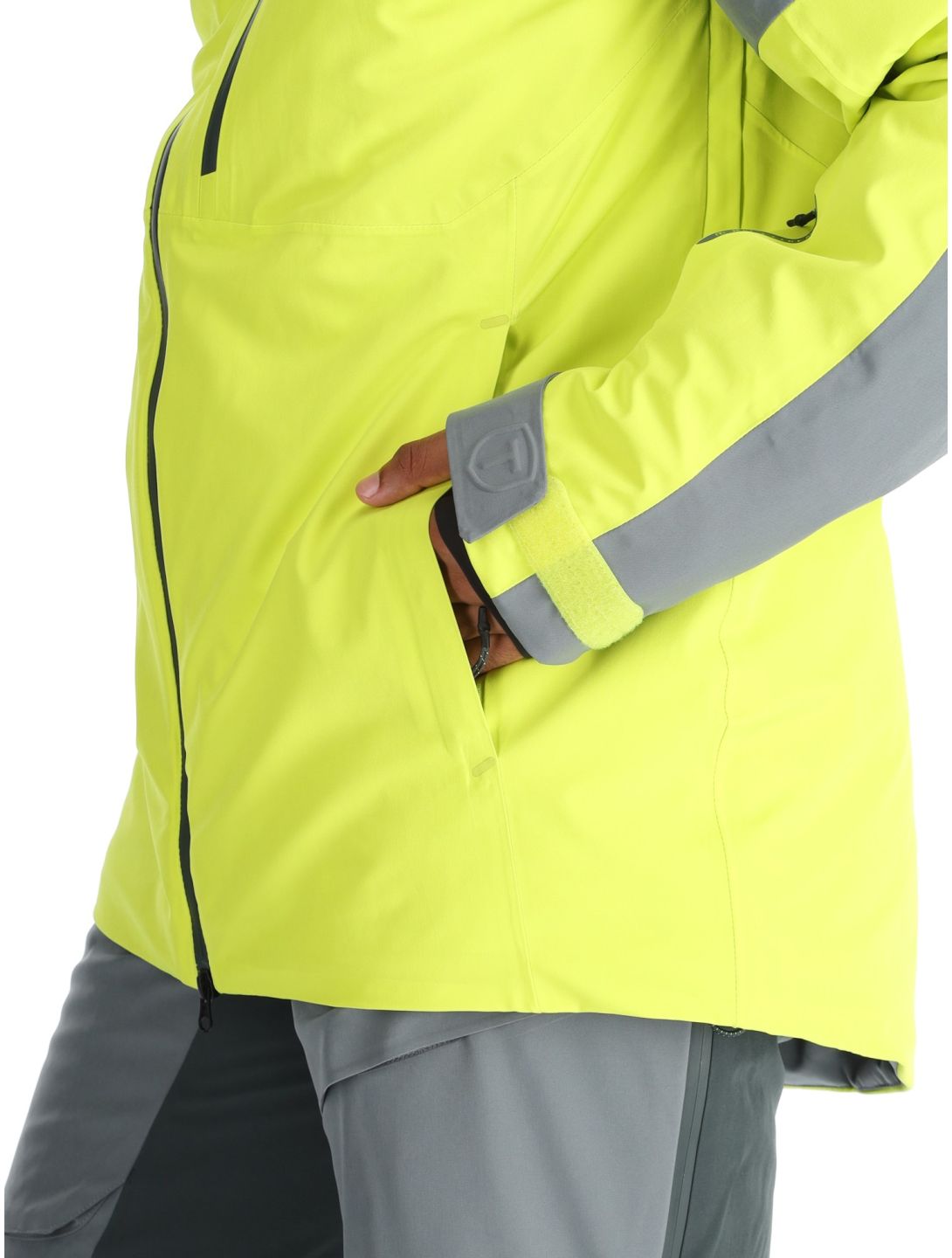 Tenson, Aerismo Ski ski jacket men Acid Lemon yellow 