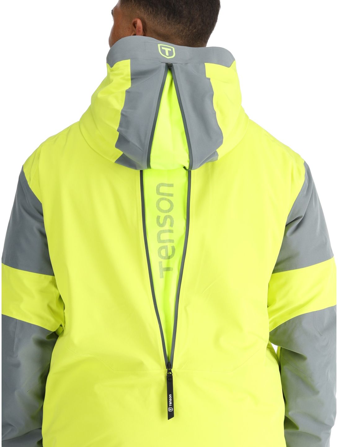 Tenson, Aerismo Ski ski jacket men Acid Lemon yellow 