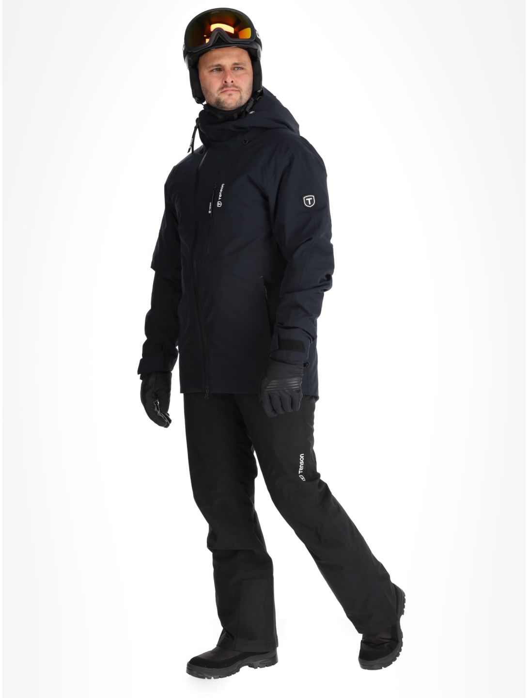 Tenson, Aerismo Ski ski jacket men Black black 