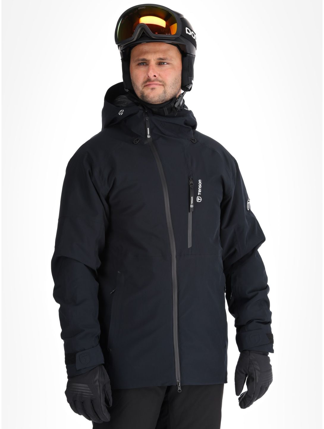 Tenson, Aerismo Ski ski jacket men Black black 