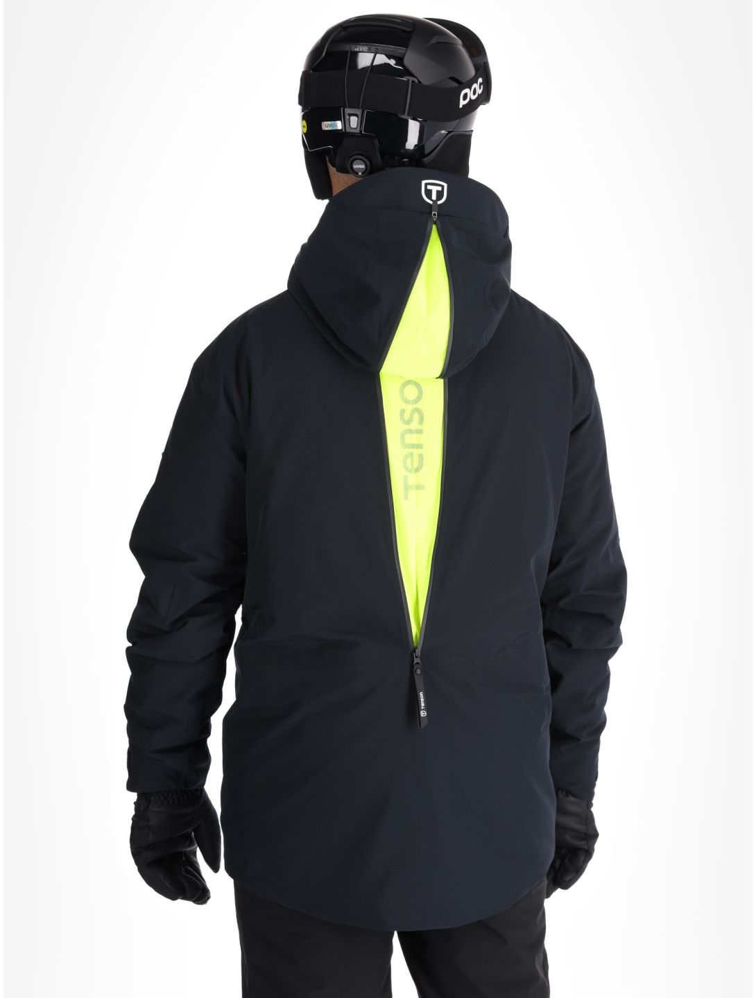 Tenson, Aerismo Ski ski jacket men Black black 