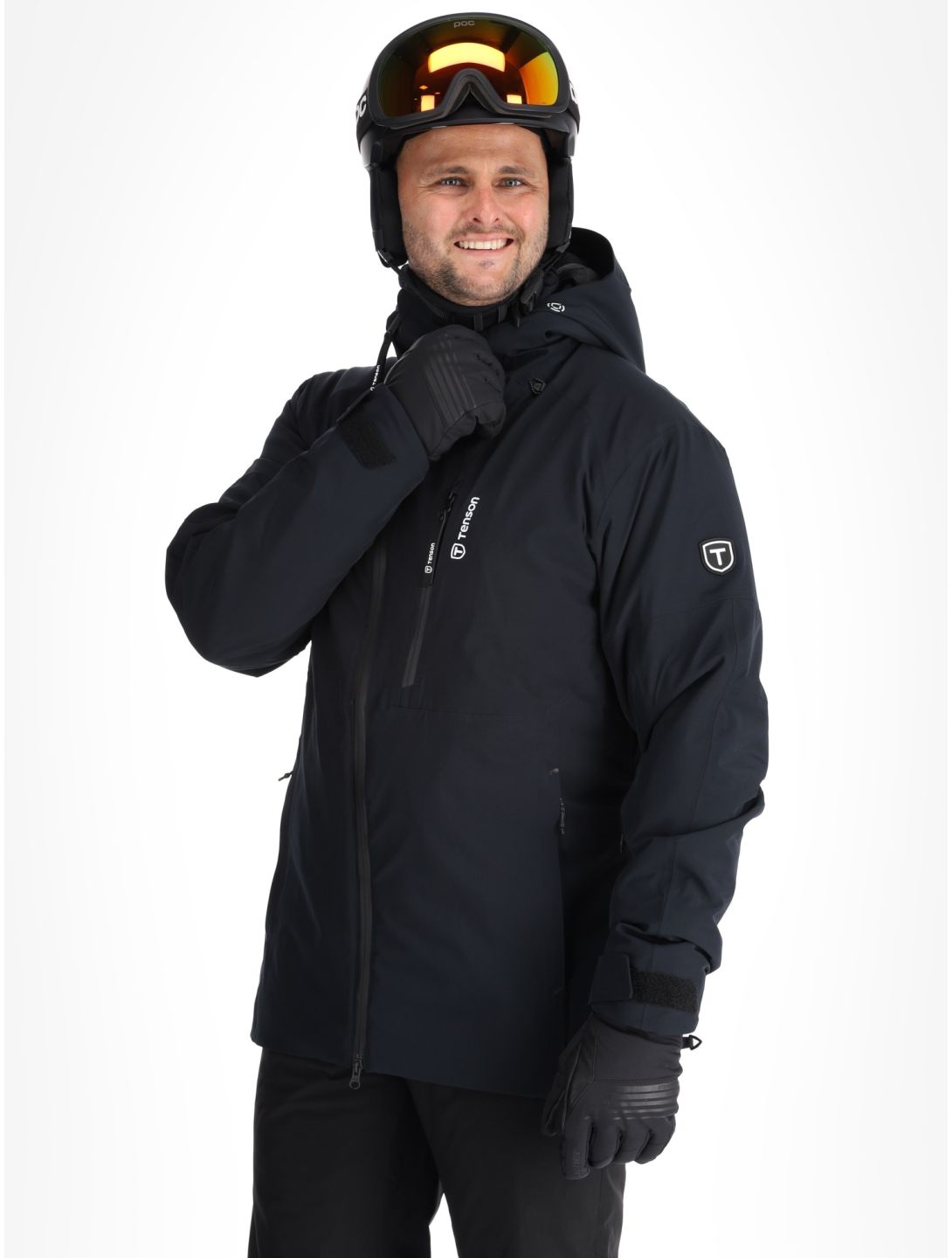 Tenson, Aerismo Ski ski jacket men Black black 