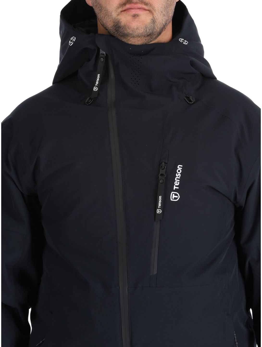 Tenson, Aerismo Ski ski jacket men Black black 