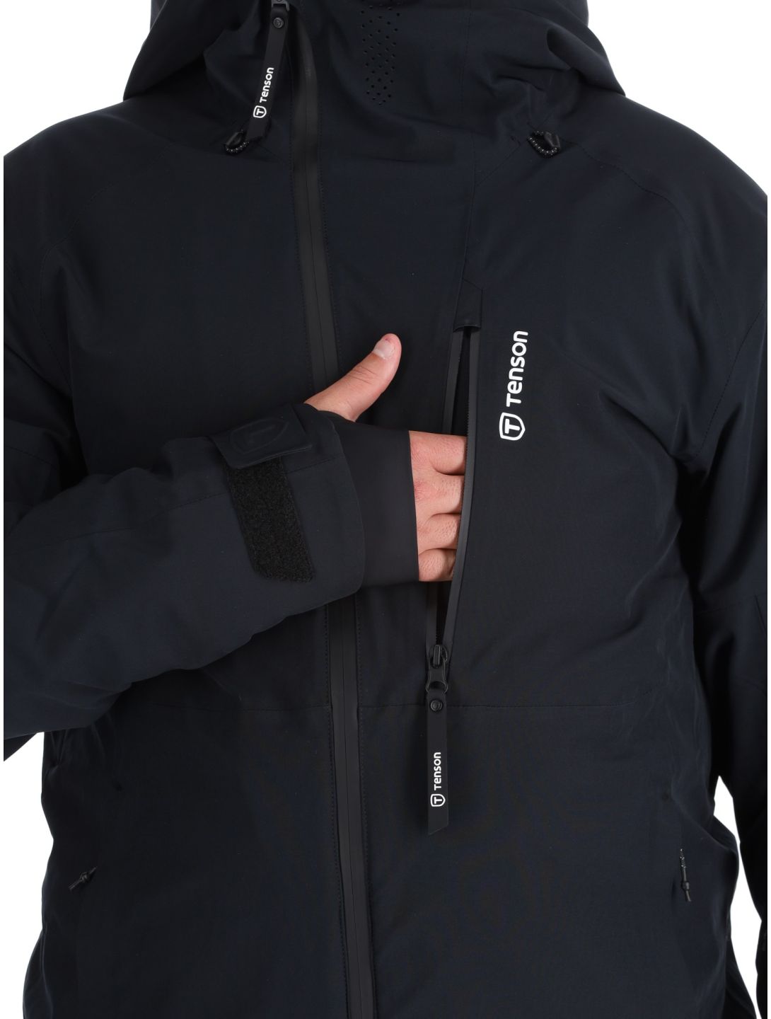 Tenson, Aerismo Ski ski jacket men Black black 