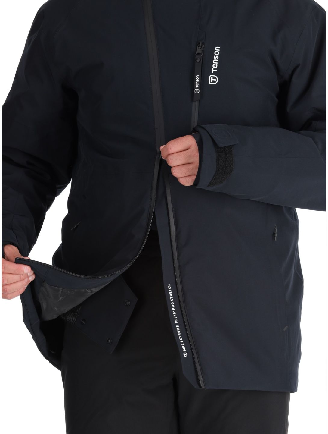 Tenson, Aerismo Ski ski jacket men Black black 