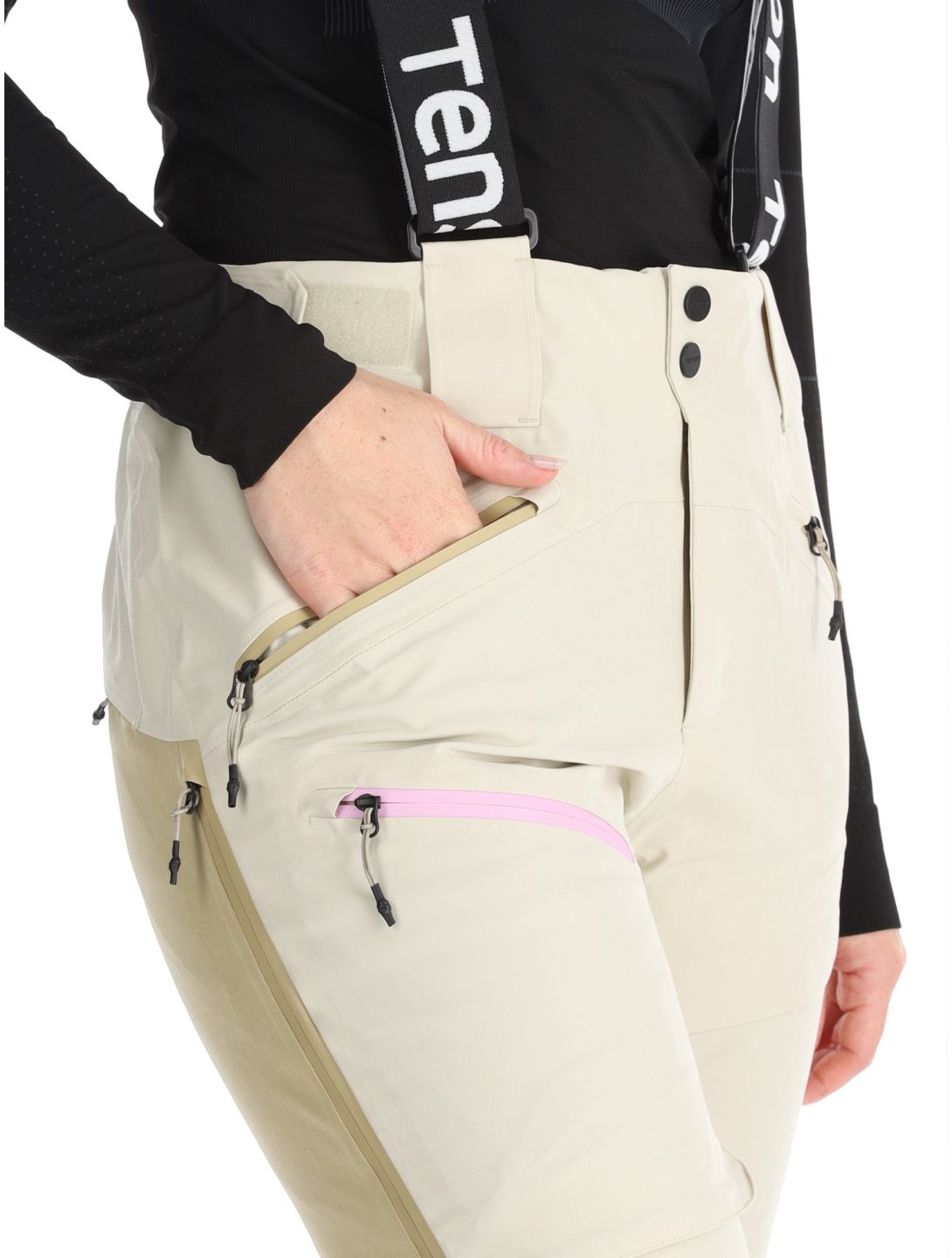 Tenson, Aerismo Ski ski pants women Light Beige beige 