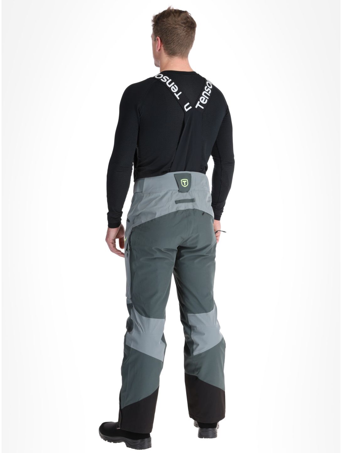 Tenson, Aerismo Ski ski pants men Grey Green grey 