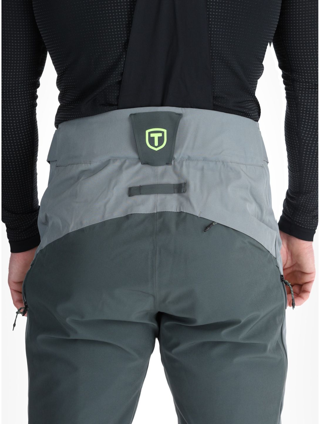 Tenson, Aerismo Ski ski pants men Grey Green grey 