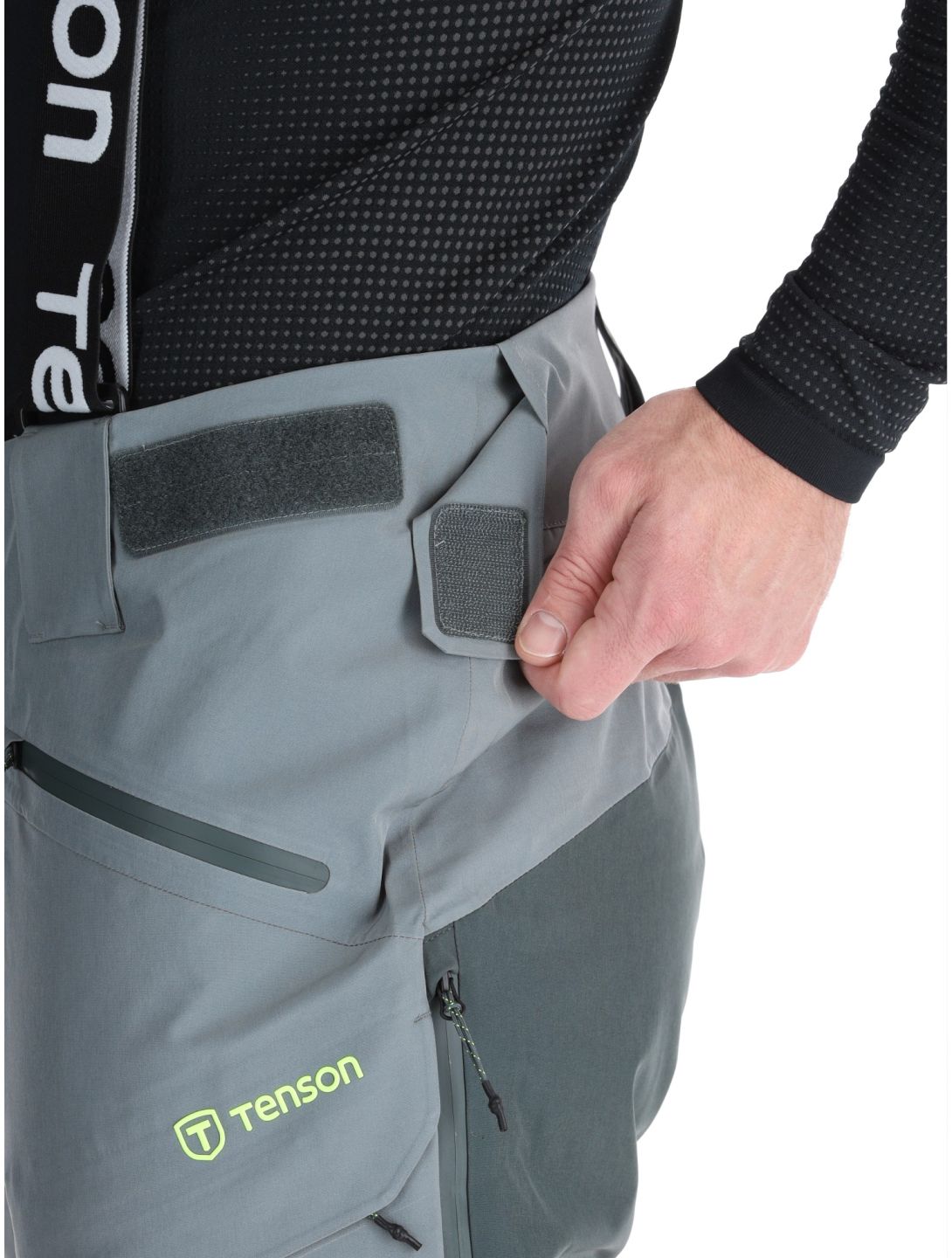 Tenson, Aerismo Ski ski pants men Grey Green grey 