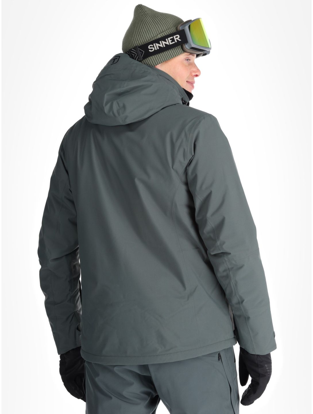 Tenson, Brendon Ski ski jacket men Grey Green grey 