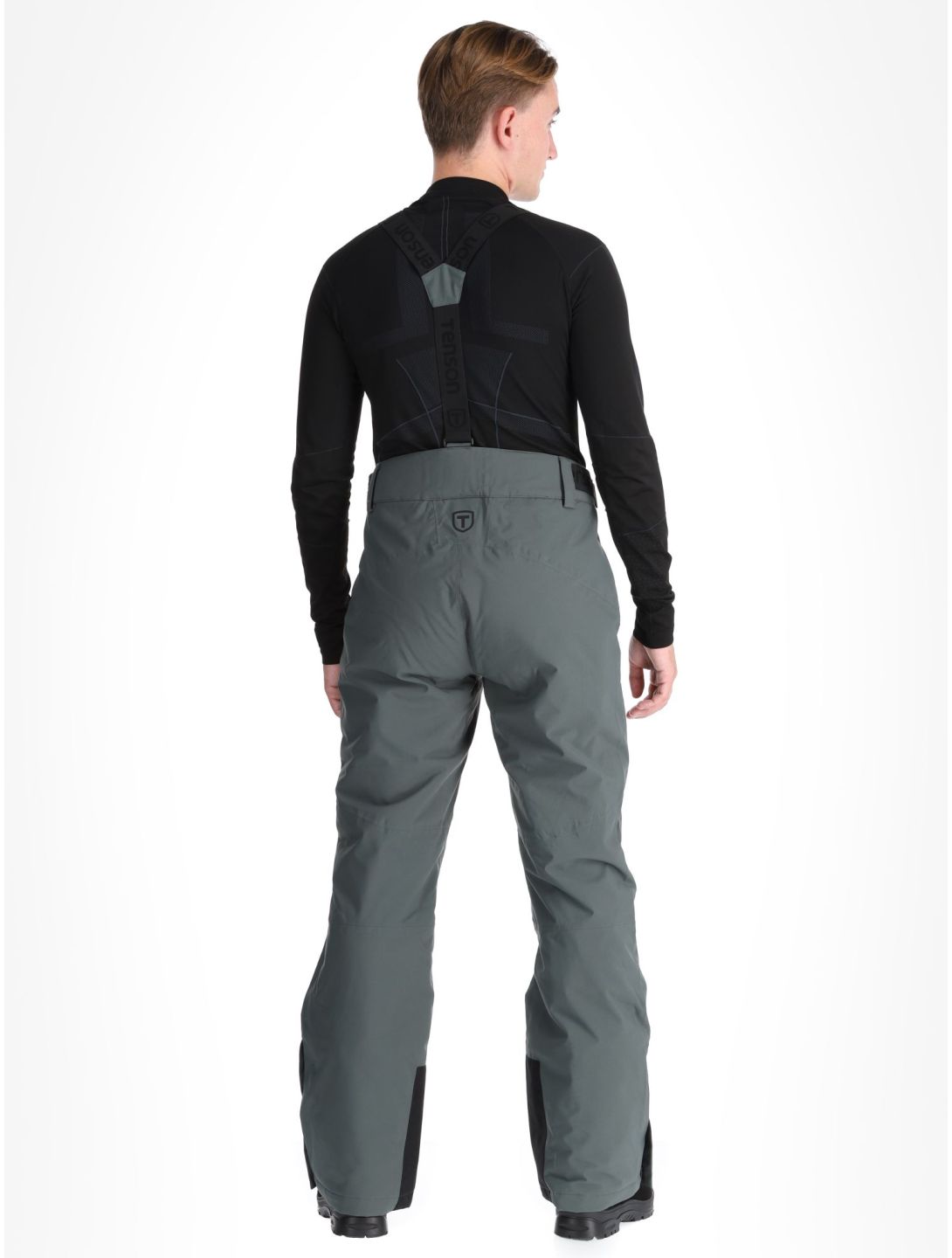 Tenson, Brendon Ski ski pants men Grey Green grey 