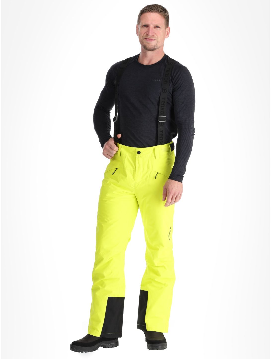 Tenson, Brendon Ski ski pants men Light Yellow yellow 