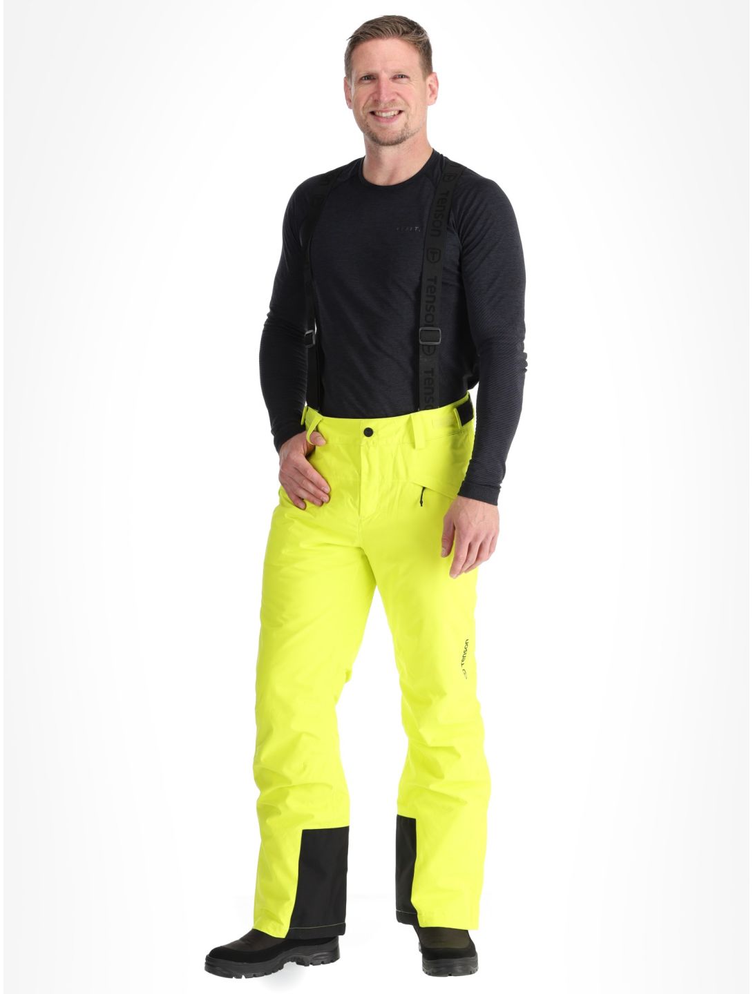 Tenson, Brendon Ski ski pants men Light Yellow yellow 