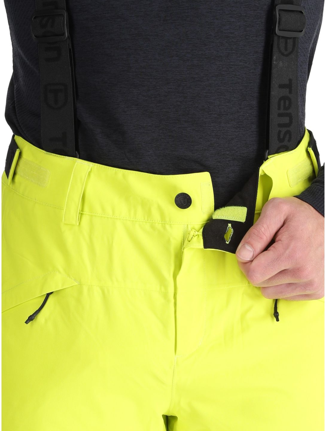 Tenson, Brendon Ski ski pants men Light Yellow yellow 