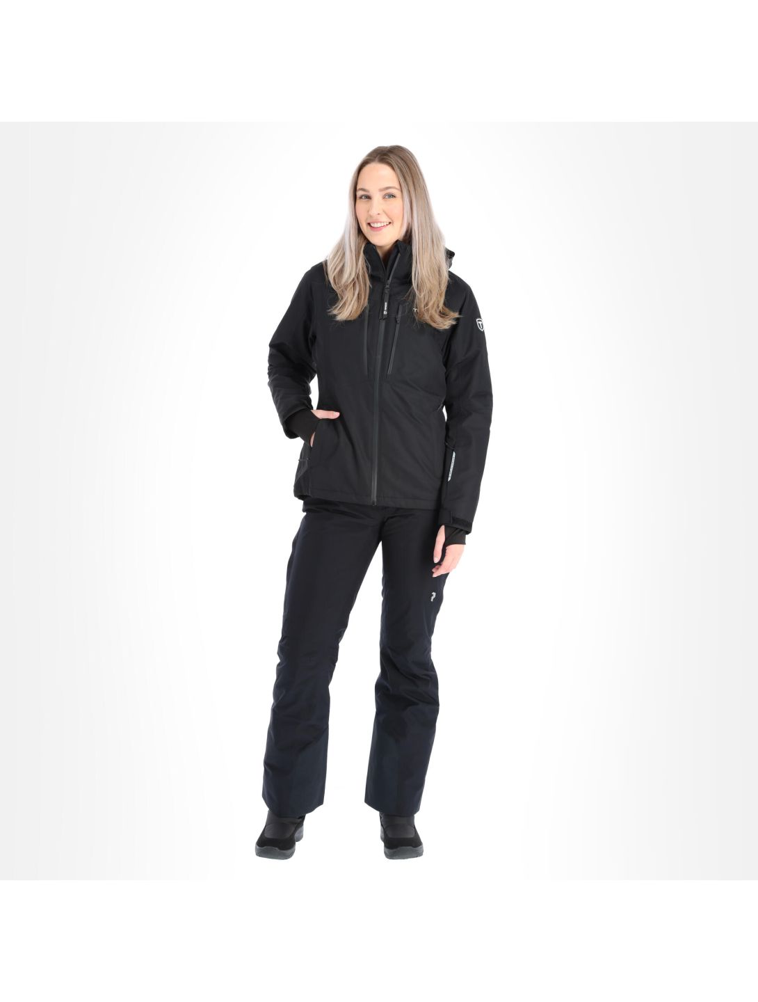 Tenson, Delia ski jacket women black