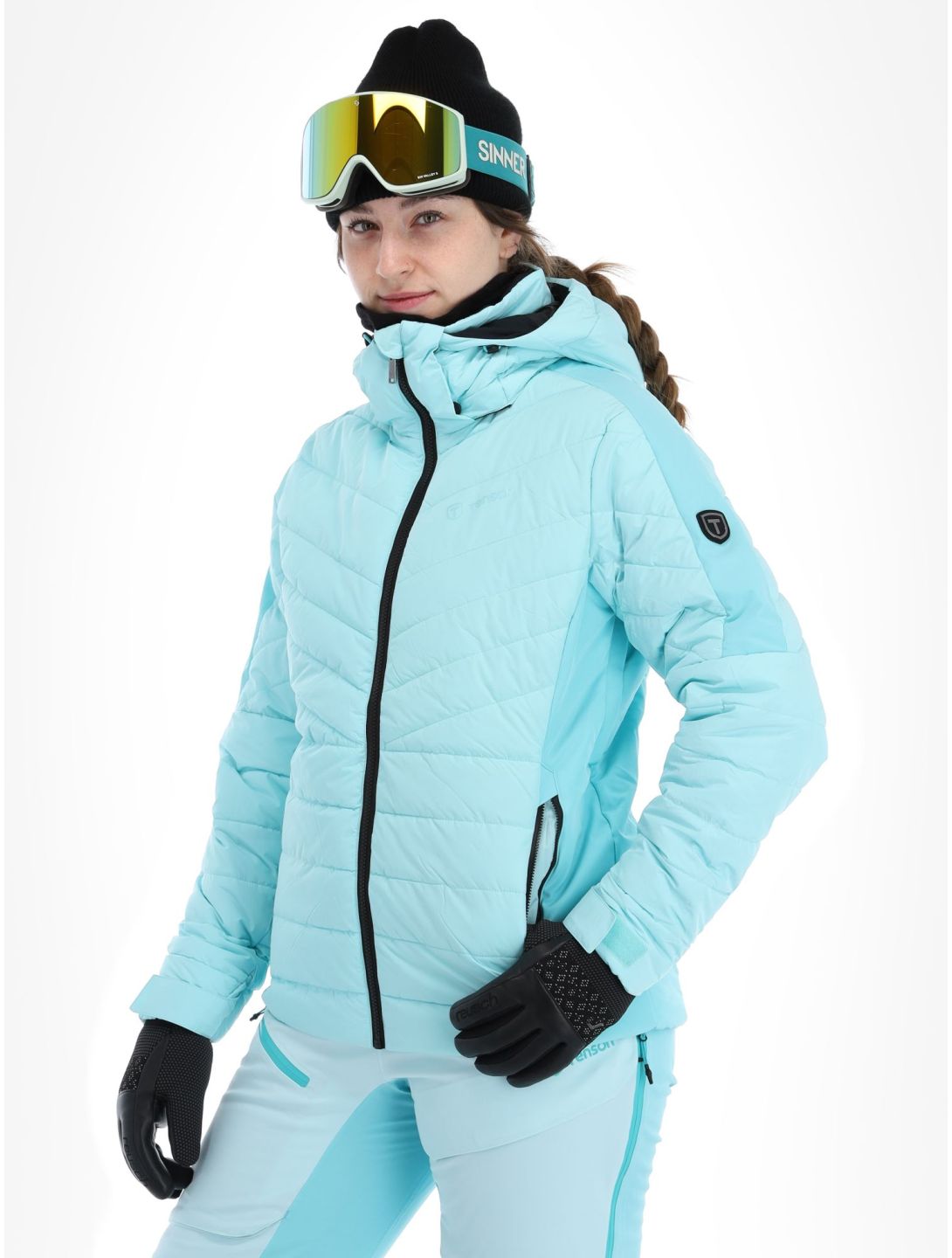 Tenson, Grace ski jacket women Light Turqoise Turquoise 