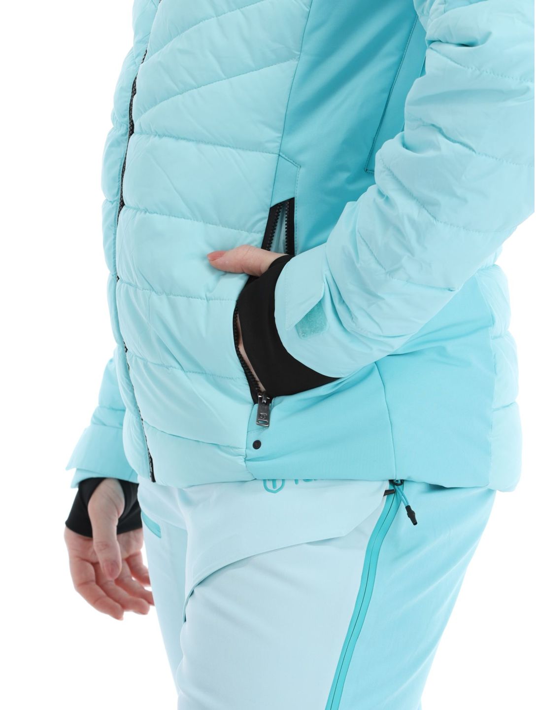 Tenson, Grace ski jacket women Light Turqoise Turquoise 