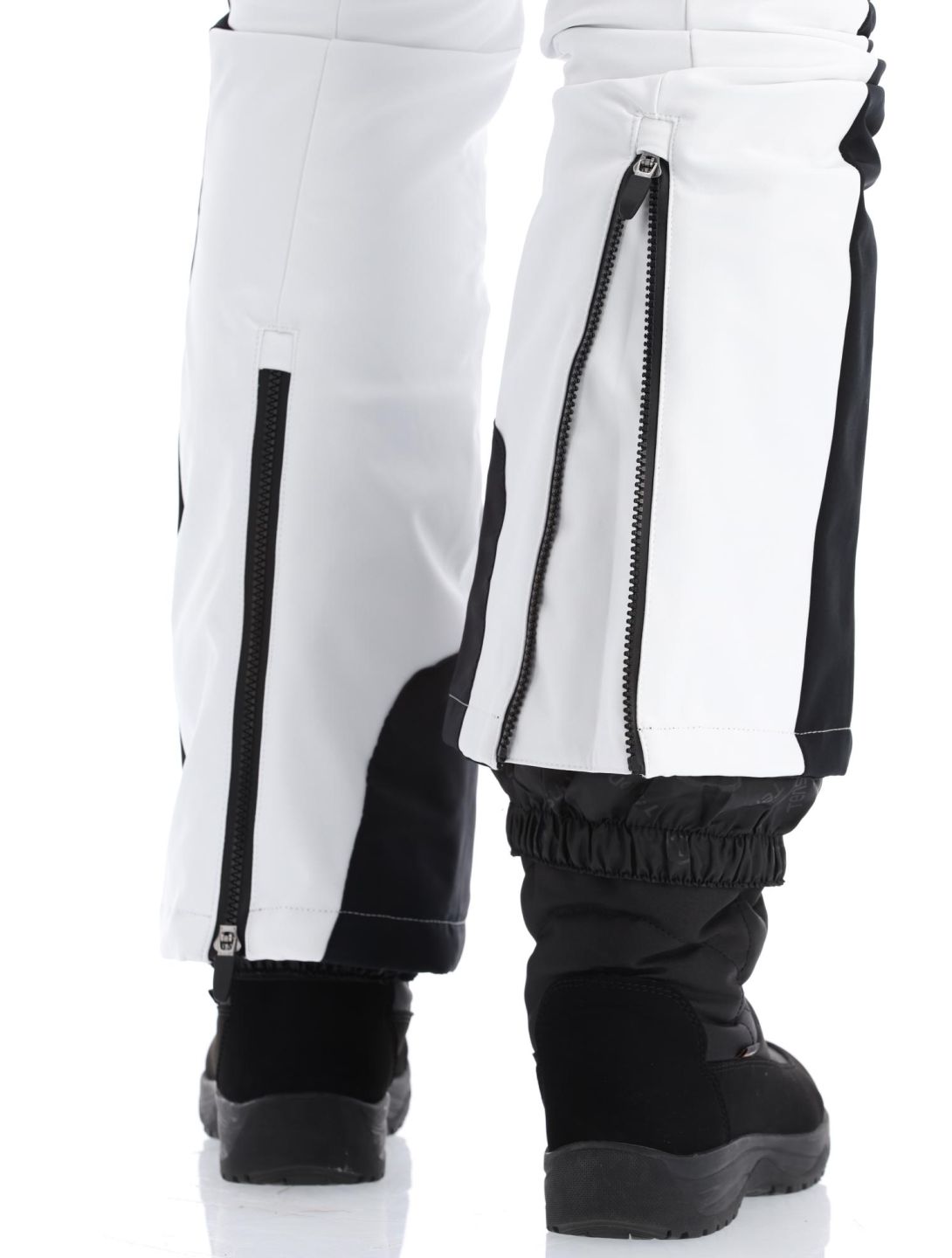 Tenson, Grace softshell ski pants women Bright White white 