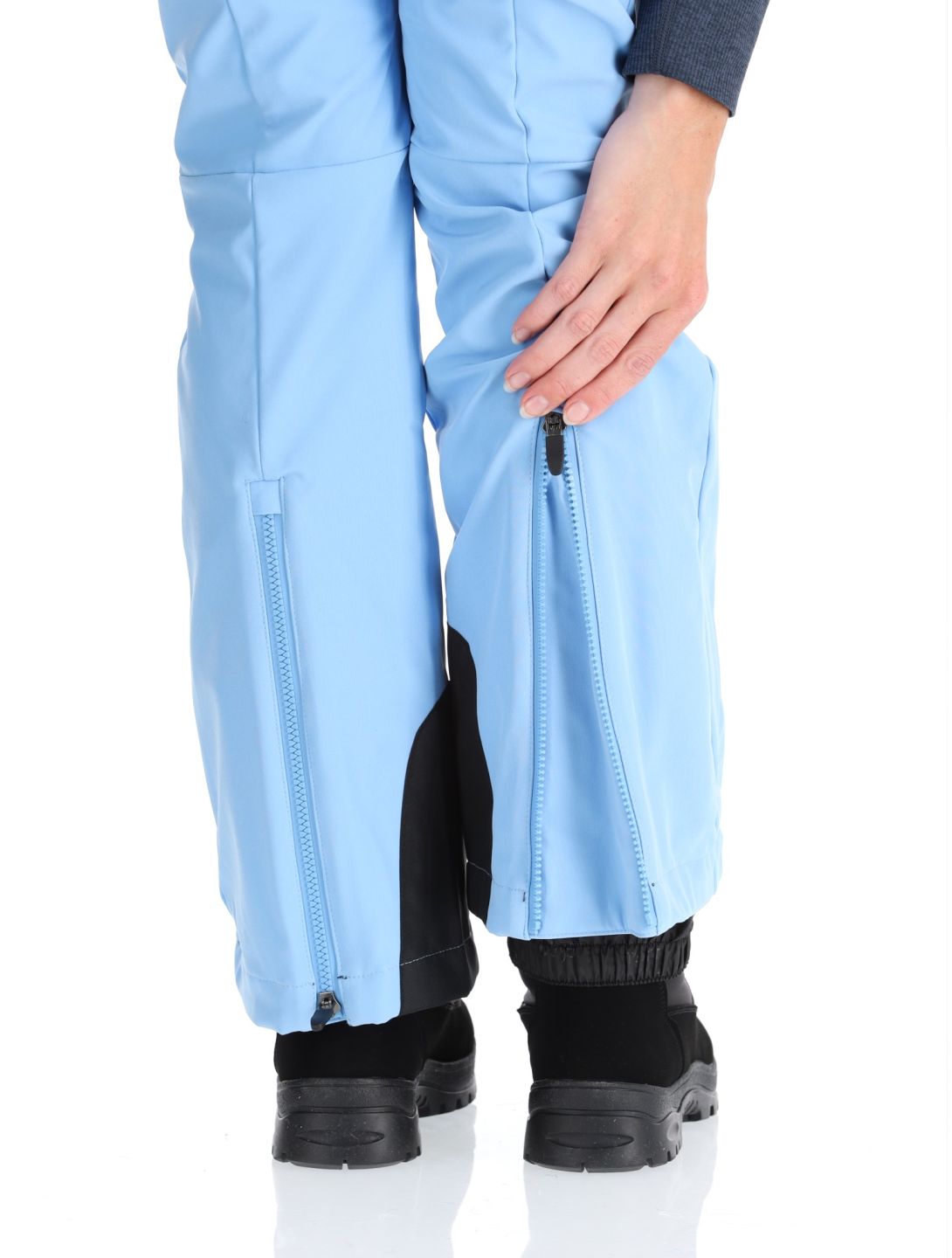 Tenson, Grace softshell ski pants women Light Blue blue 