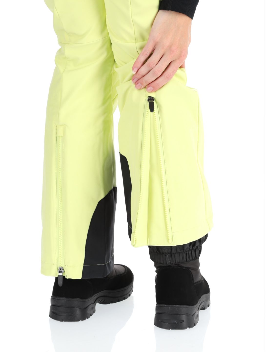 Tenson, Grace softshell ski pants women Light Yellow yellow 