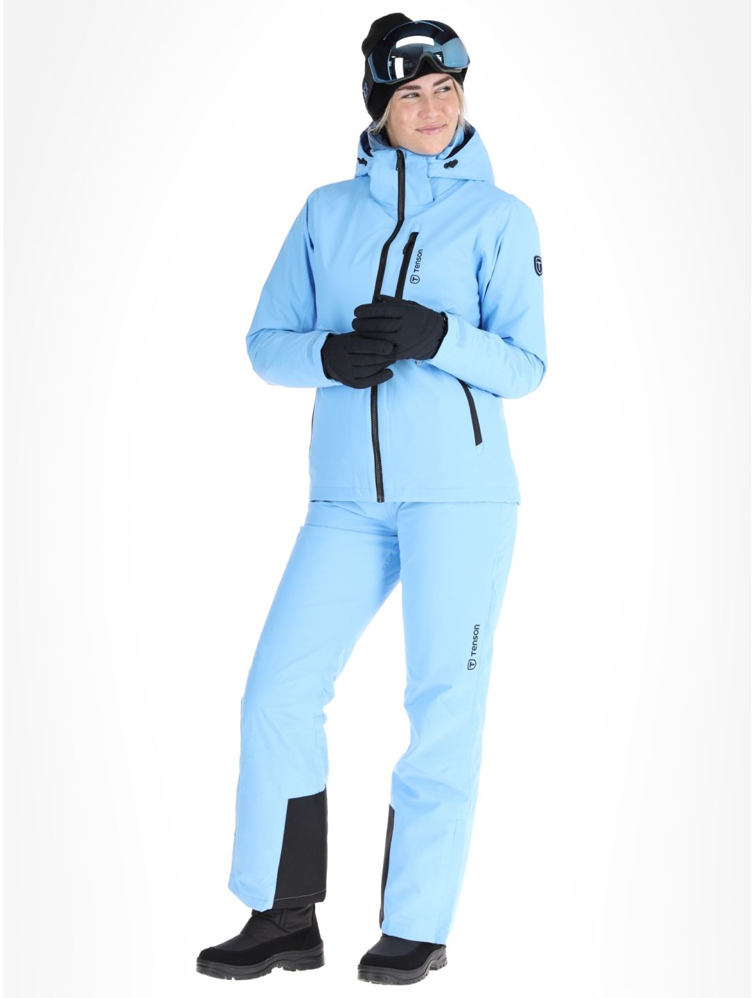 Tenson, Moa Ski ski jacket women Light Blue blue 