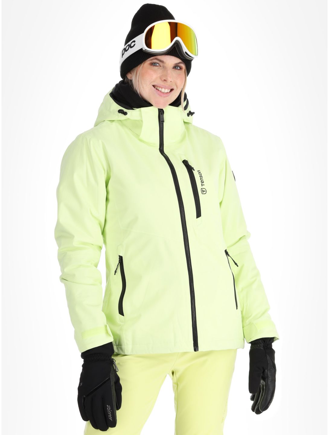 Tenson, Moa Ski ski jacket women Light Green green 