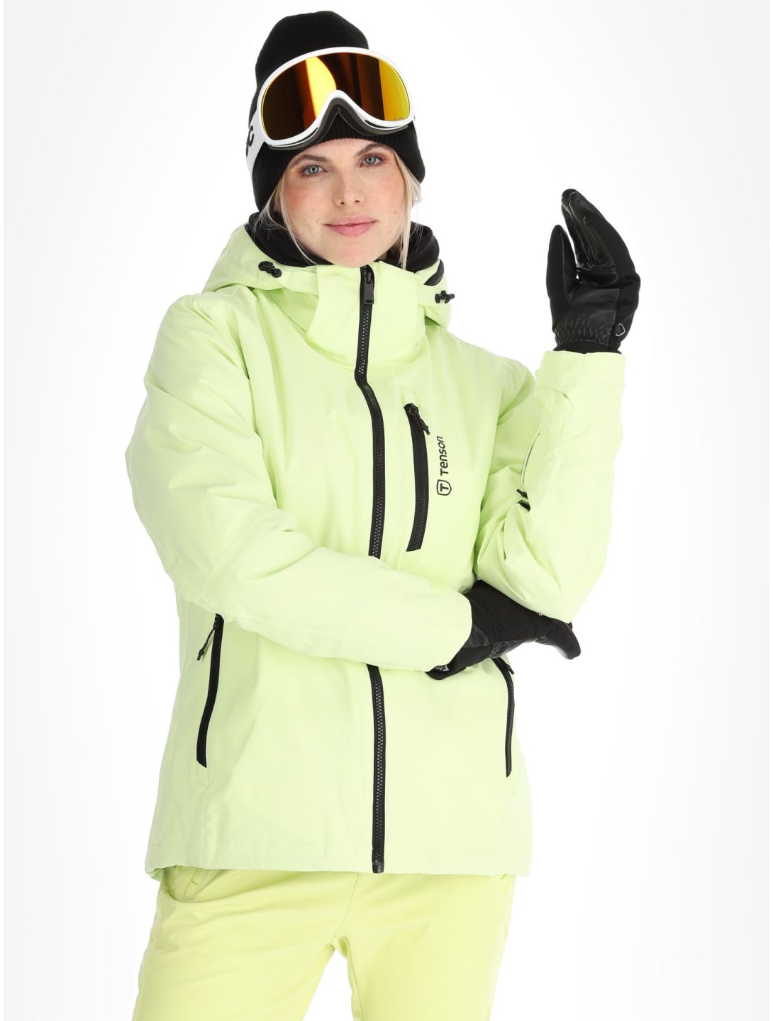 Tenson, Moa Ski ski jacket women Light Green green 