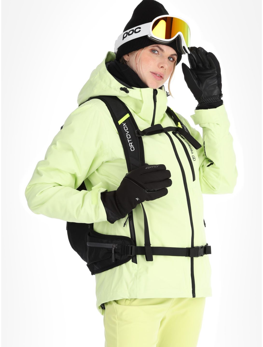 Tenson, Moa Ski ski jacket women Light Green green 