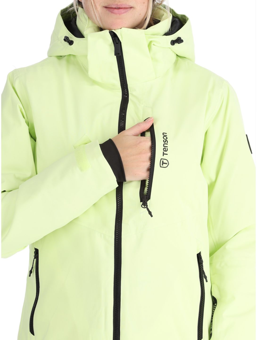 Tenson, Moa Ski ski jacket women Light Green green 