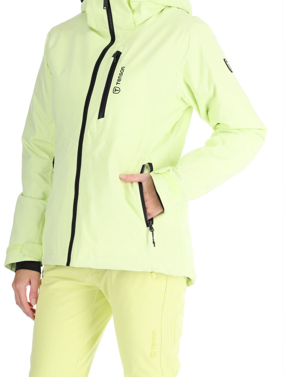 Tenson, Moa Ski ski jacket women Light Green green 