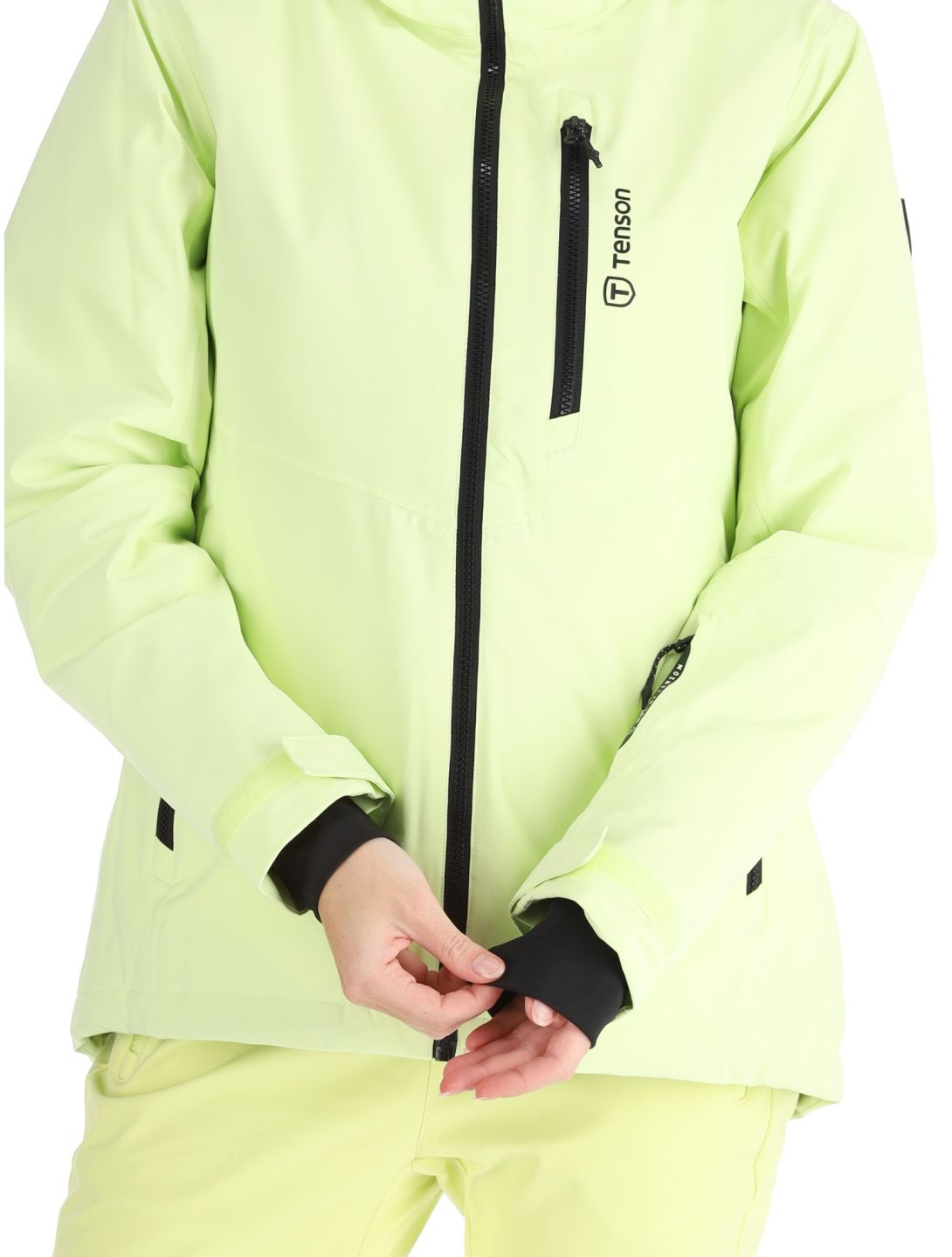 Tenson, Moa Ski ski jacket women Light Green green 