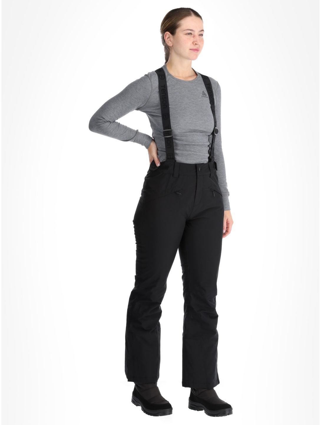 Tenson, Moa Ski ski pants women Black black 