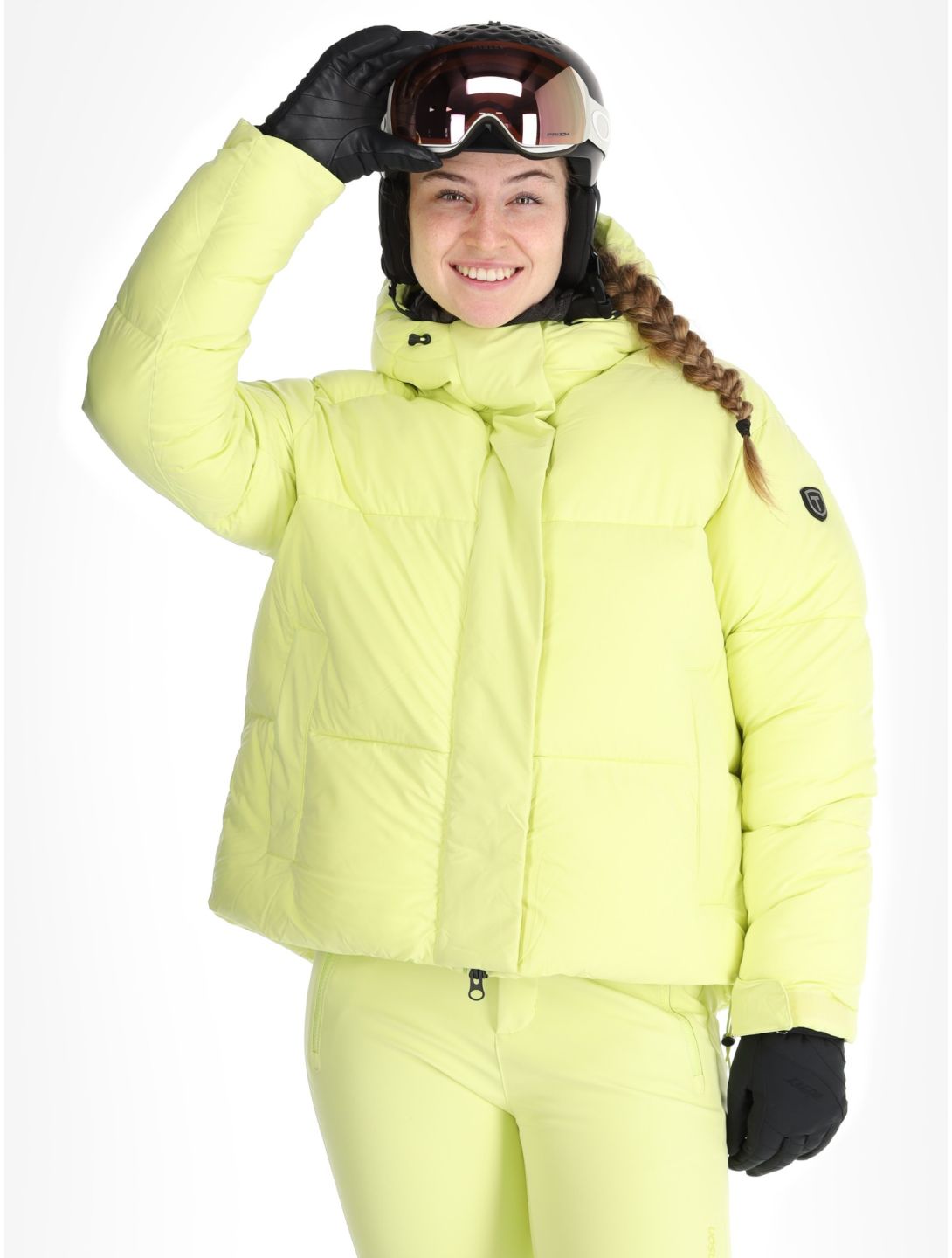 Tenson, Moon ski jacket women Light Gellow yellow 