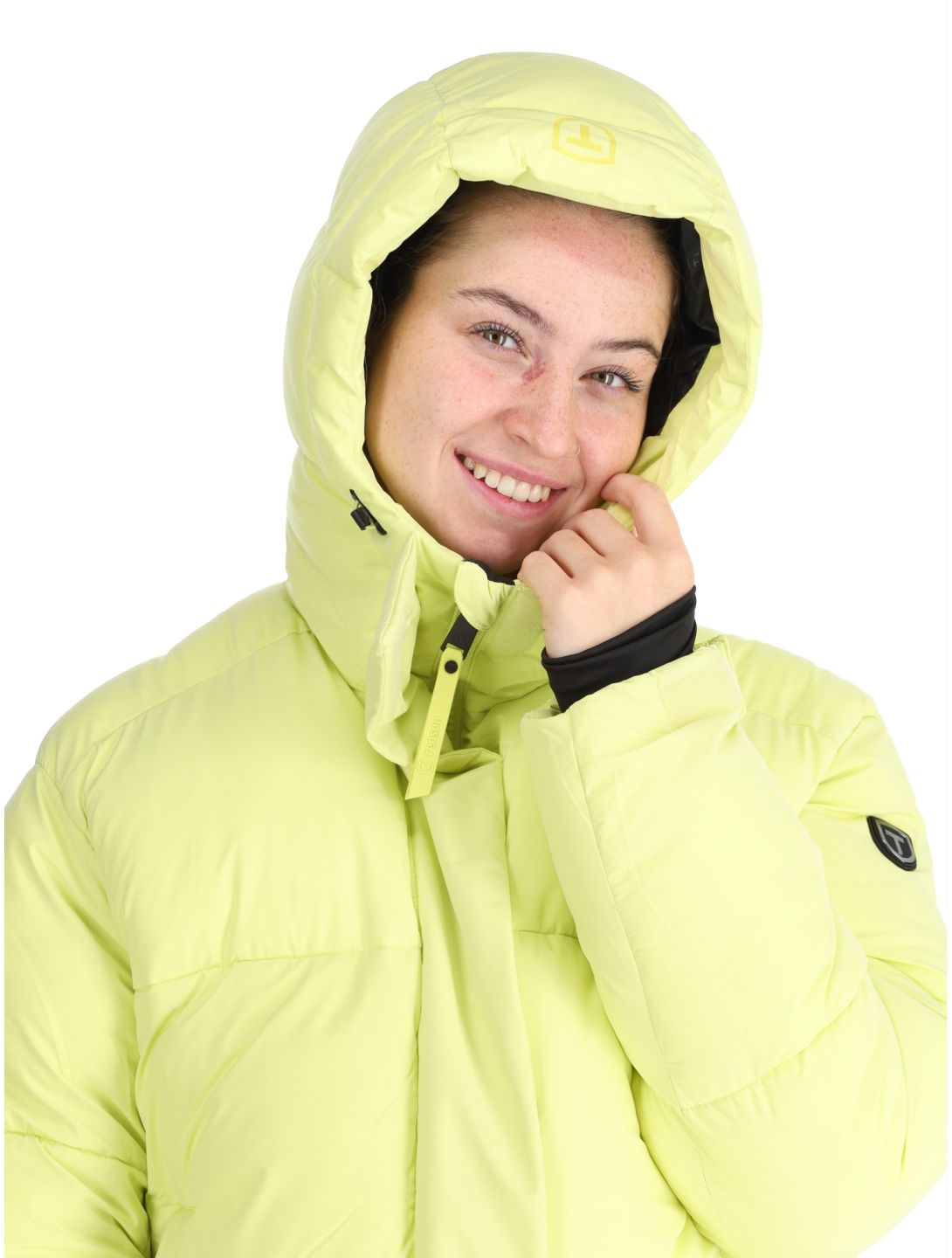 Tenson, Moon ski jacket women Light Gellow yellow 