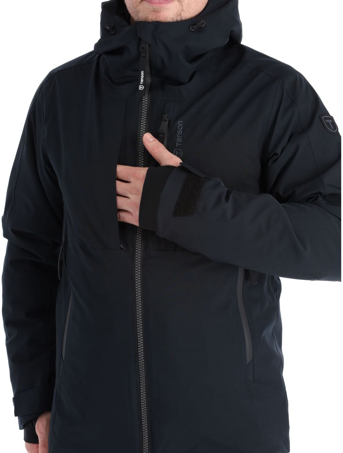 Tenson, Prime Pro ski jacket men Black black 