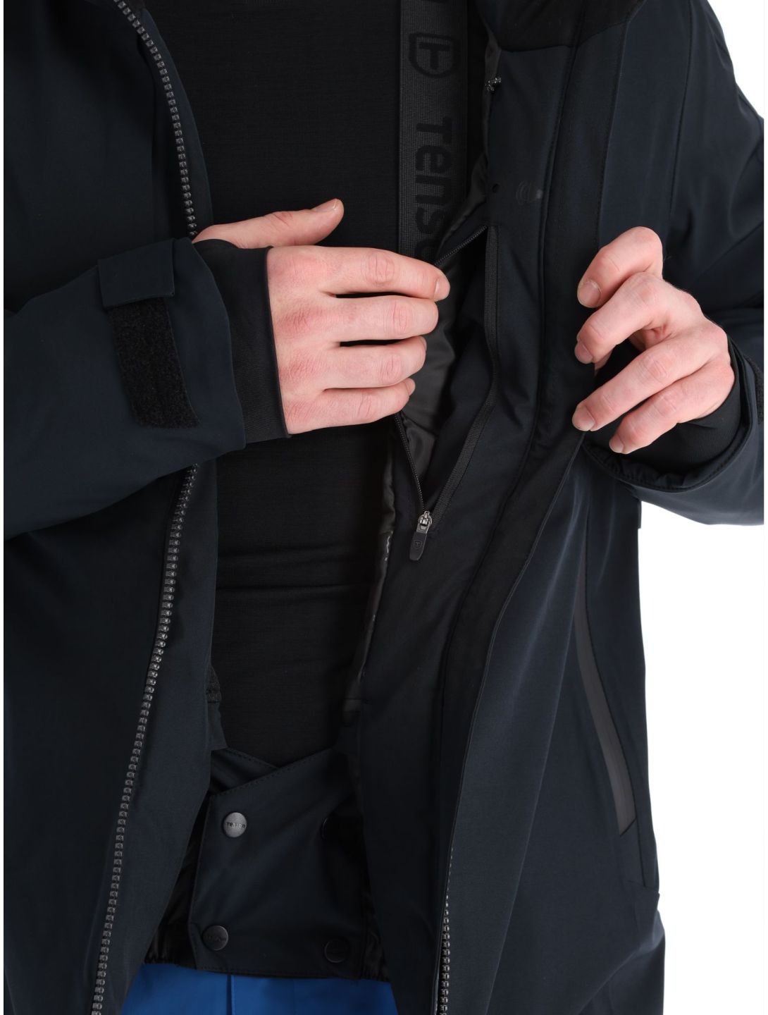 Tenson, Prime Pro ski jacket men Black black 