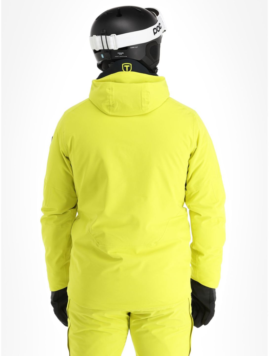 Tenson, Prime ski jacket men Cyber Lime yellow 