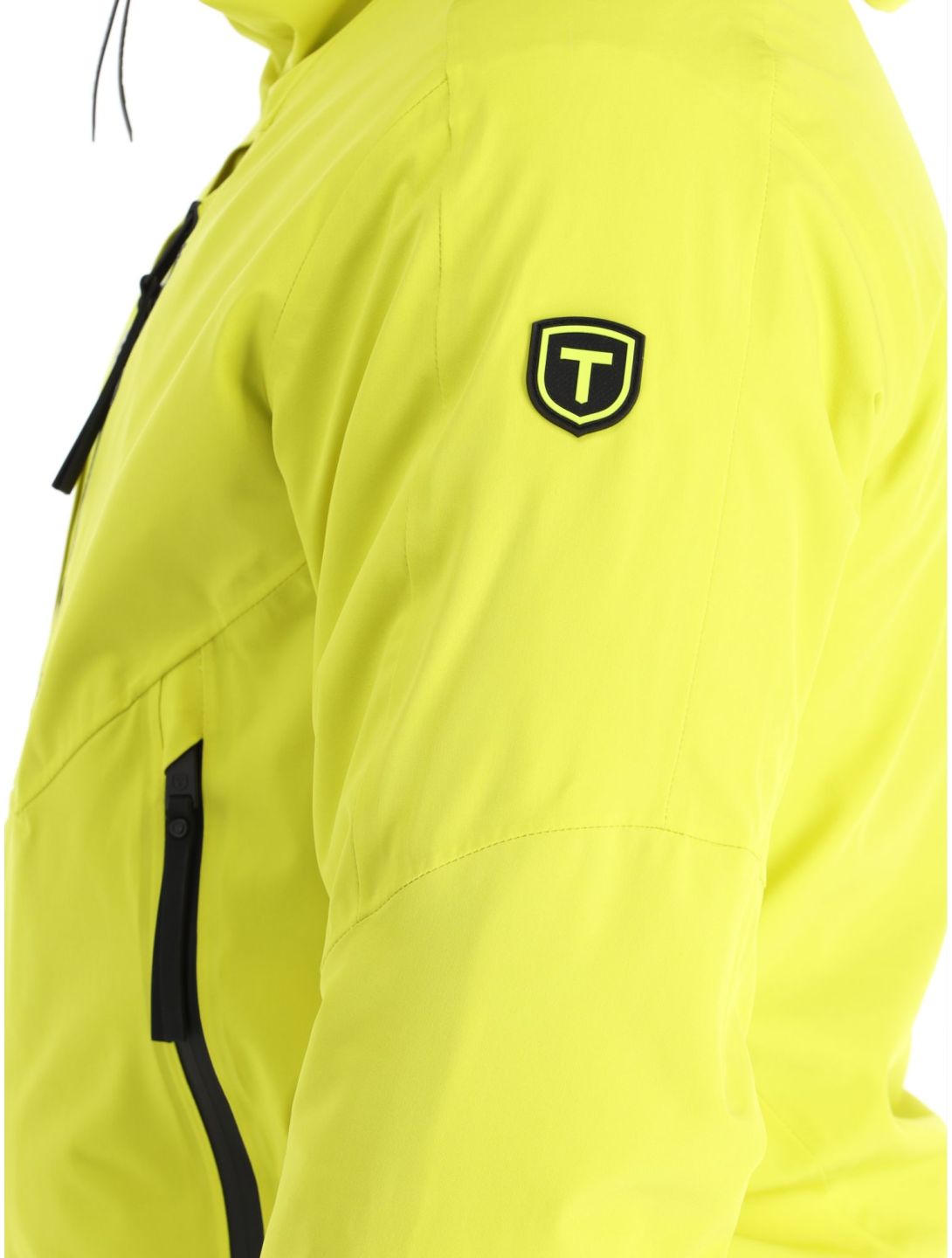 Tenson, Prime ski jacket men Cyber Lime yellow 