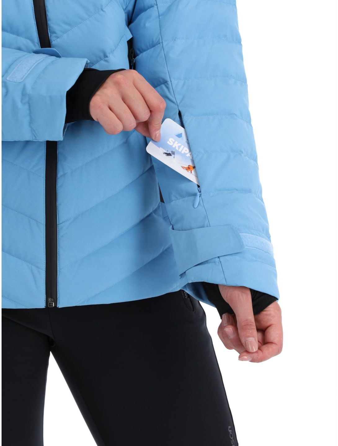 Tenson, Prime ski jacket women Azure Blue blue 